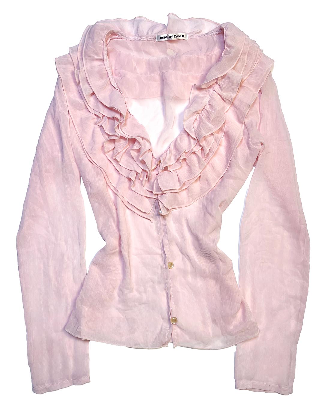 Pastal Doll Bow Blouse Outer