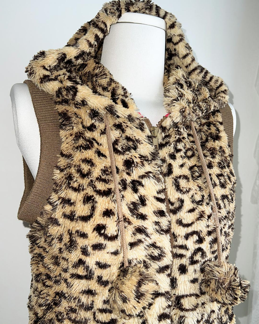 Leopard Fur Vest