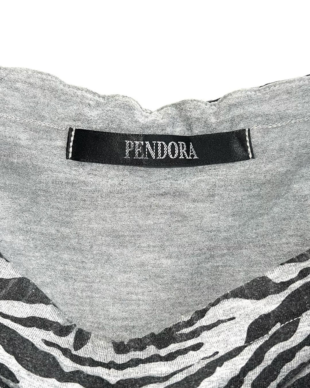 PENDORA Zebra Lace Dress