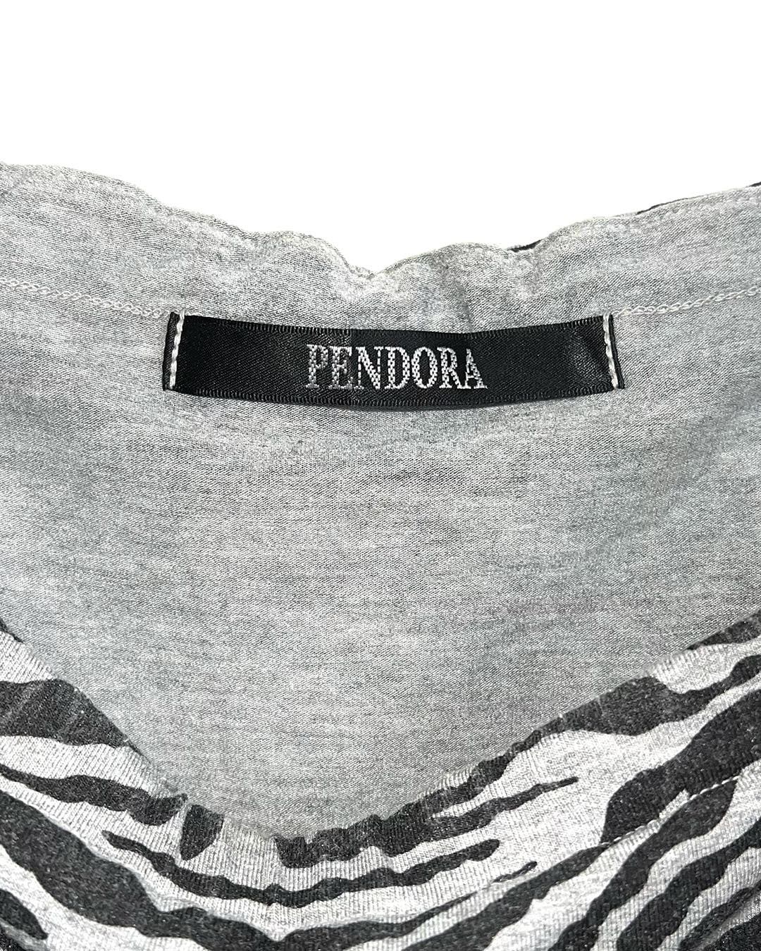 PENDORA Zebra Lace Dress