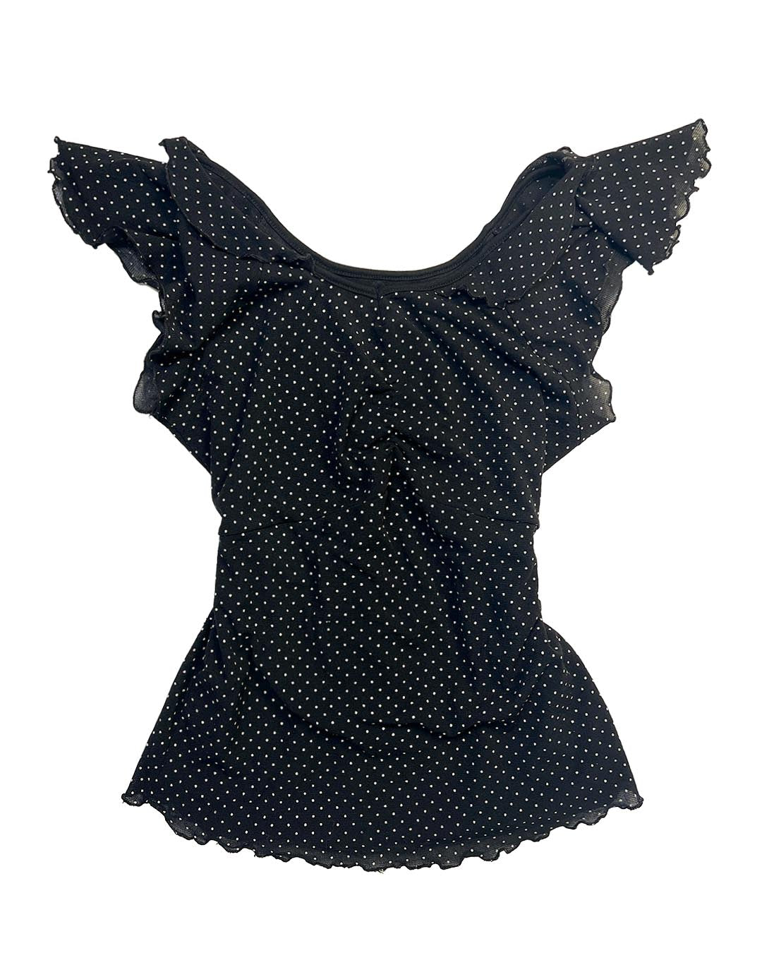 Polka Flutter Top