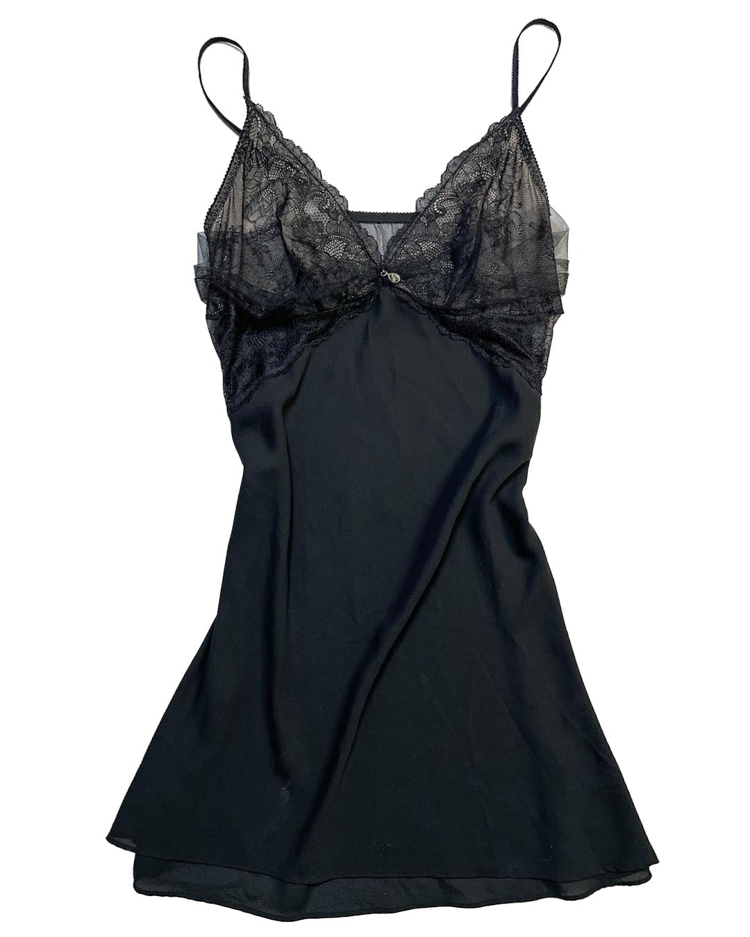Midnight Lace Slip Dress