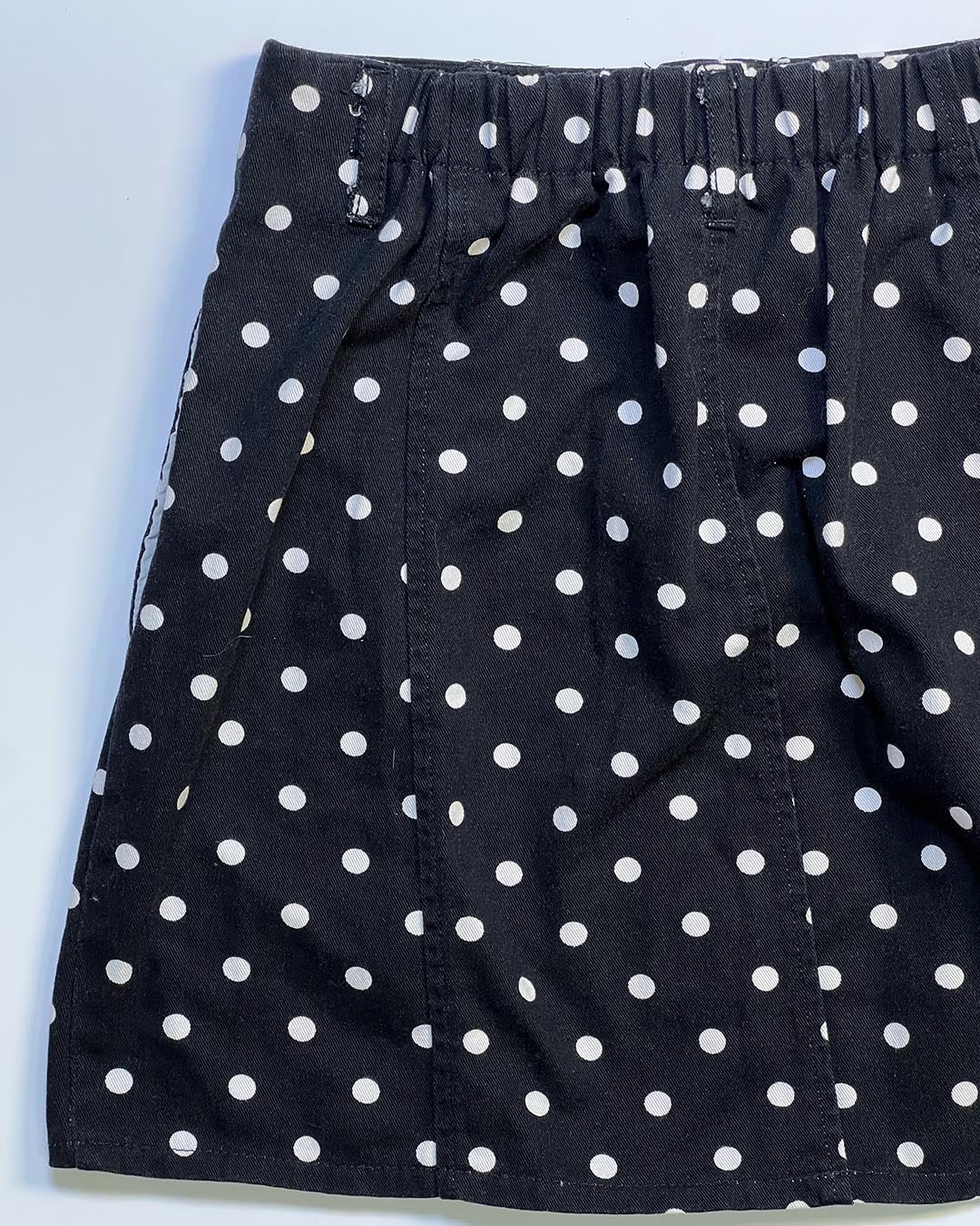 Polka Dot Mini Skirt