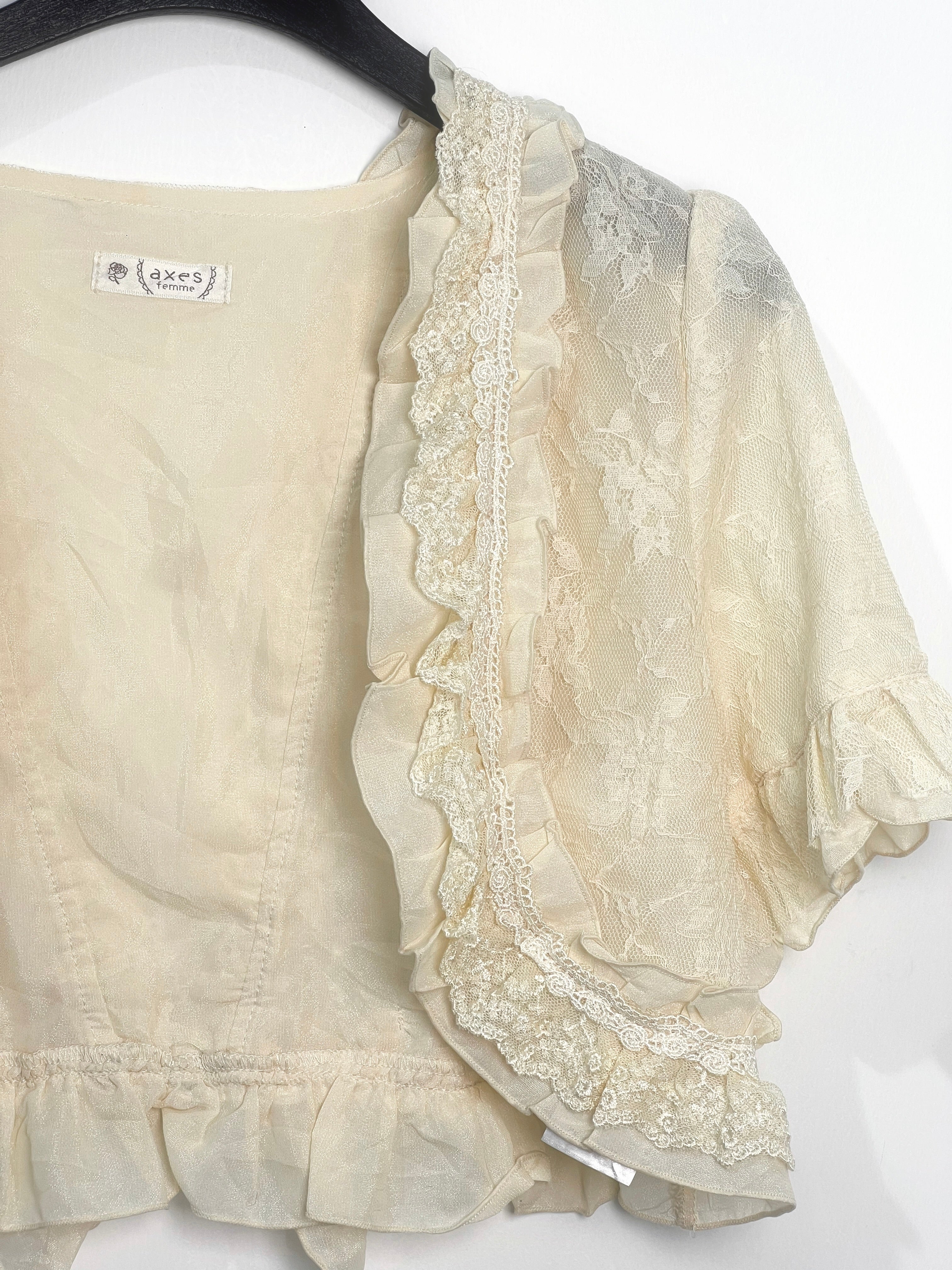 [06D102S] Buttercream Layers & Ruffle Set