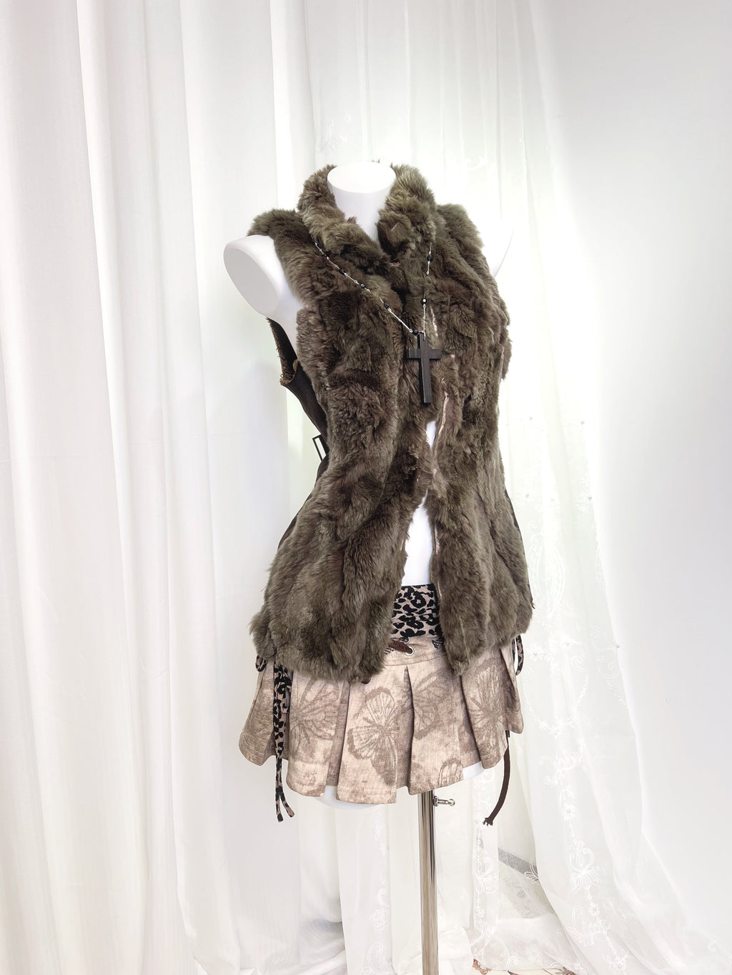 Hime Faux Fur Vest