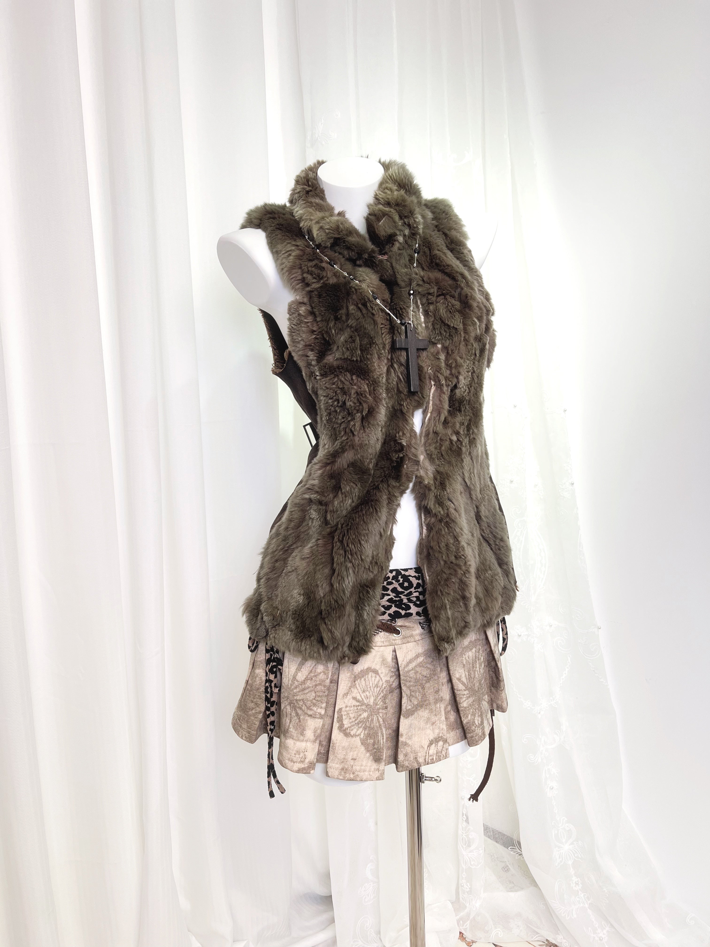 Hime Faux Fur Vest