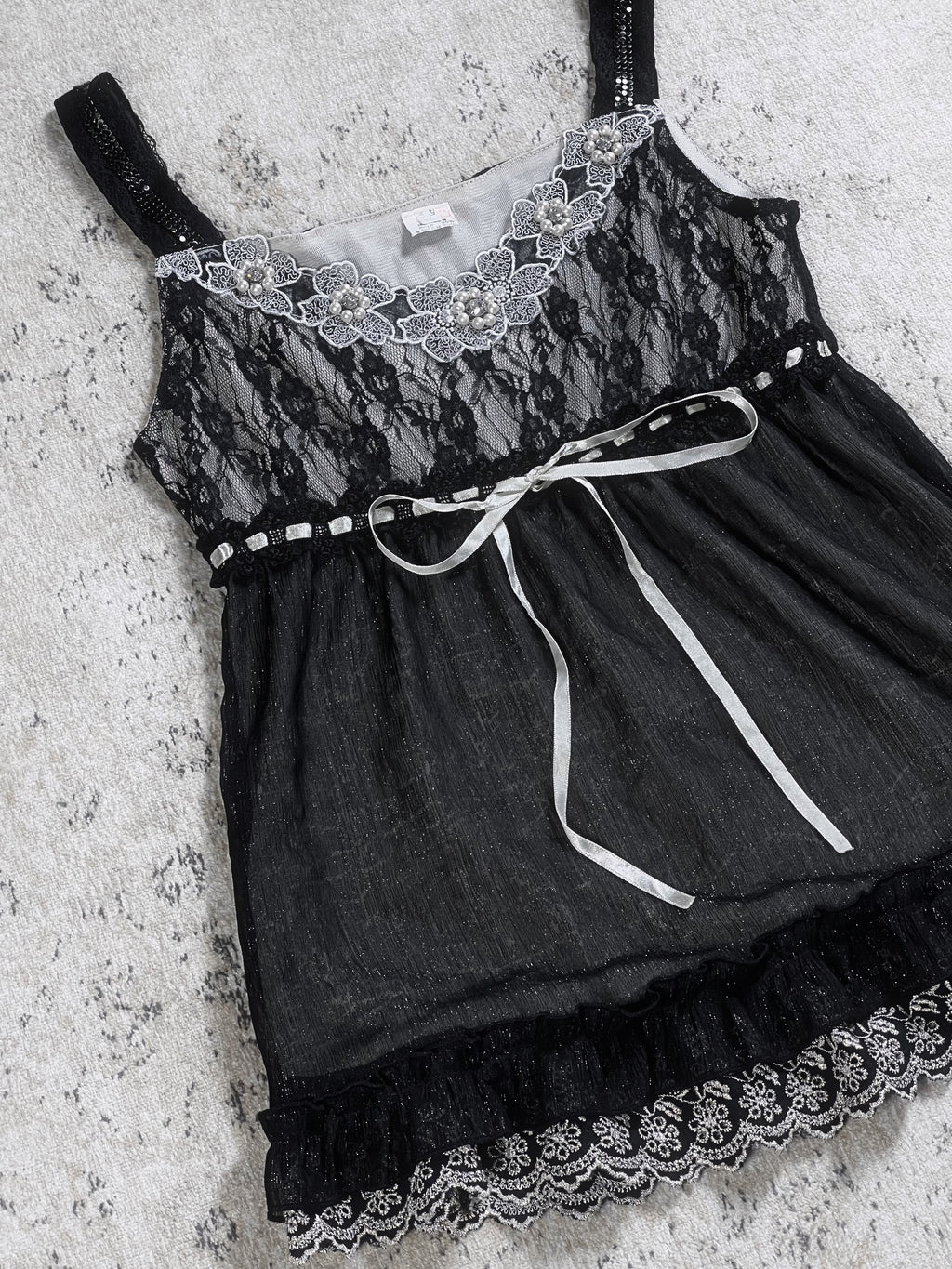 Black Ruffles Vivienne Jacket