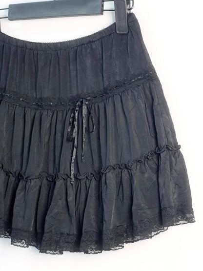 Ribbon Tiered Skirt