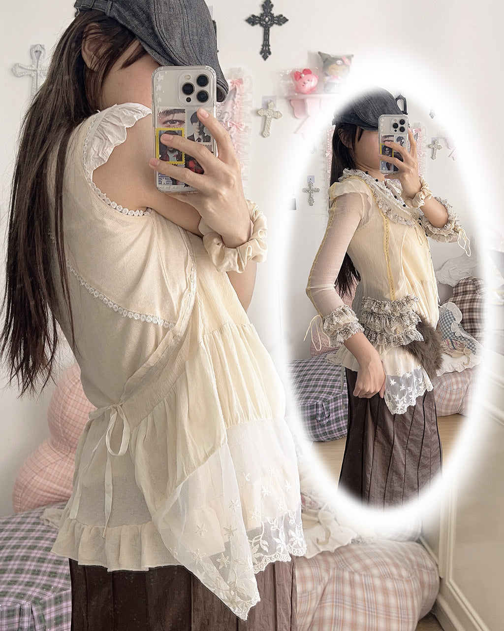 Cream Hymn Layered Set