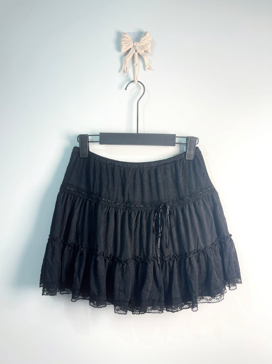 Ribbon Tiered Skirt