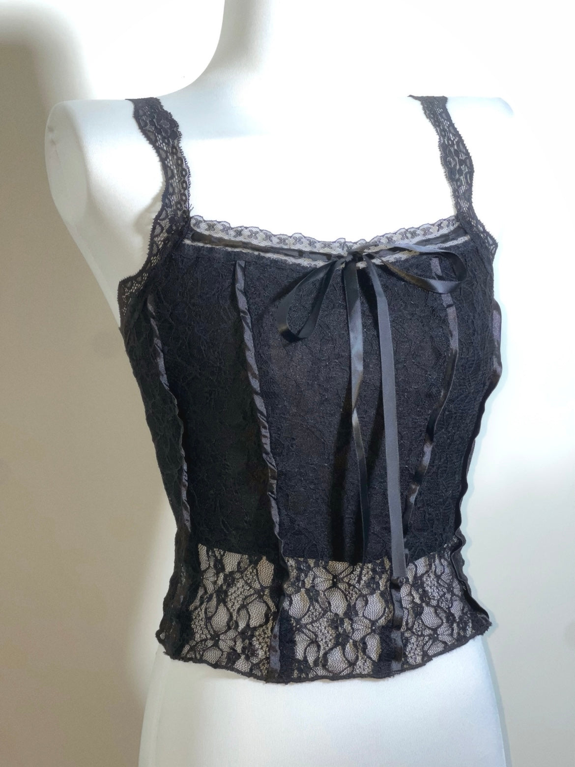 Lace Black Cami