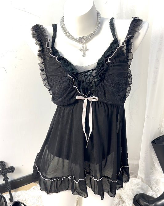Babydoll Bow Layering Cami