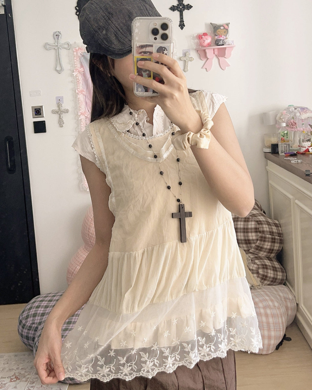 Cream Hymn Layered Set