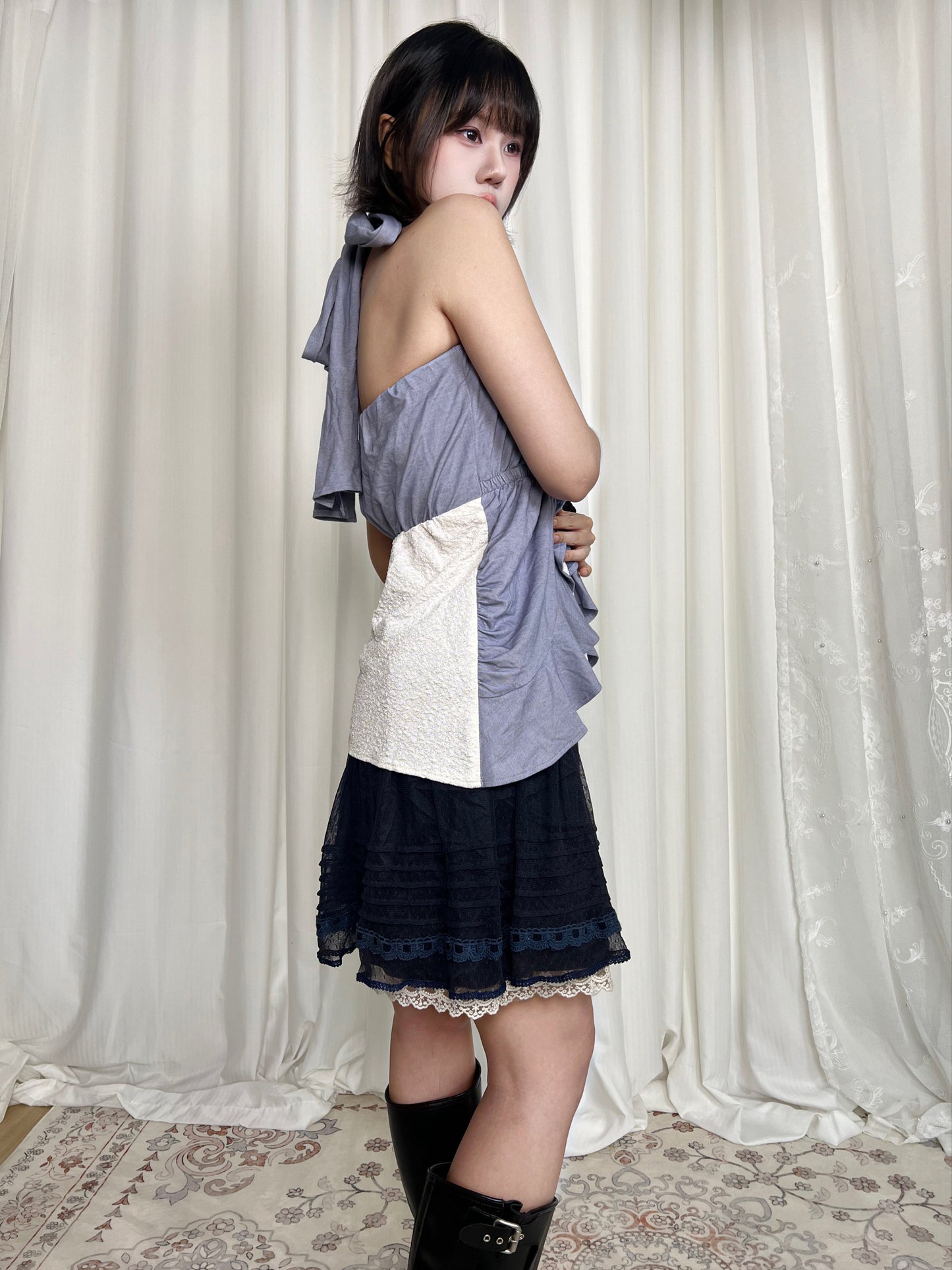 [06D101S] Cloud Layer Halter Set