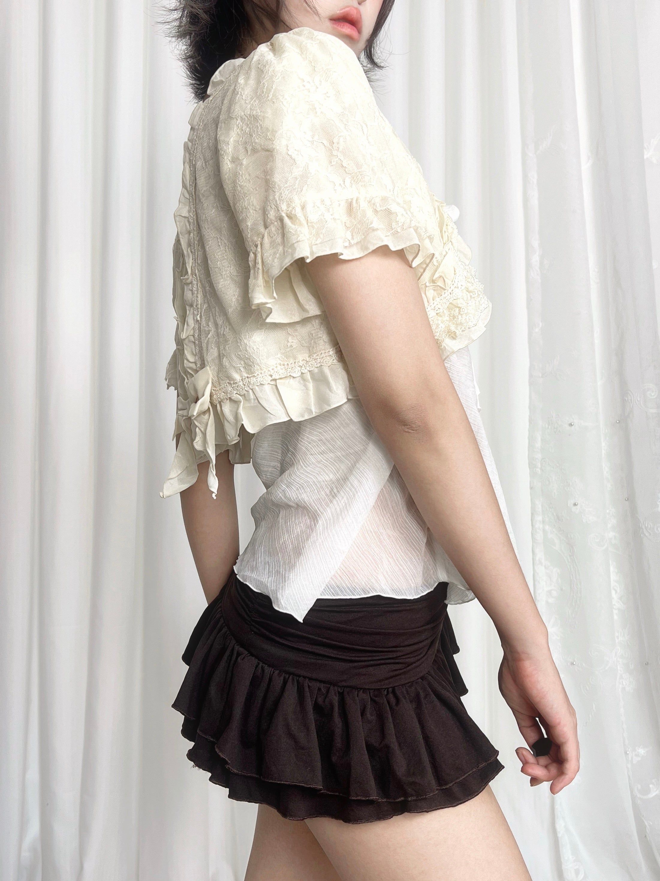 [06D102S] Buttercream Layers & Ruffle Set