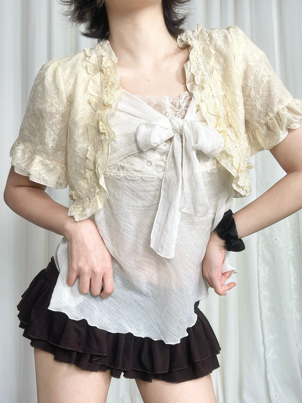 [06D102S] Buttercream Layers & Ruffle Set