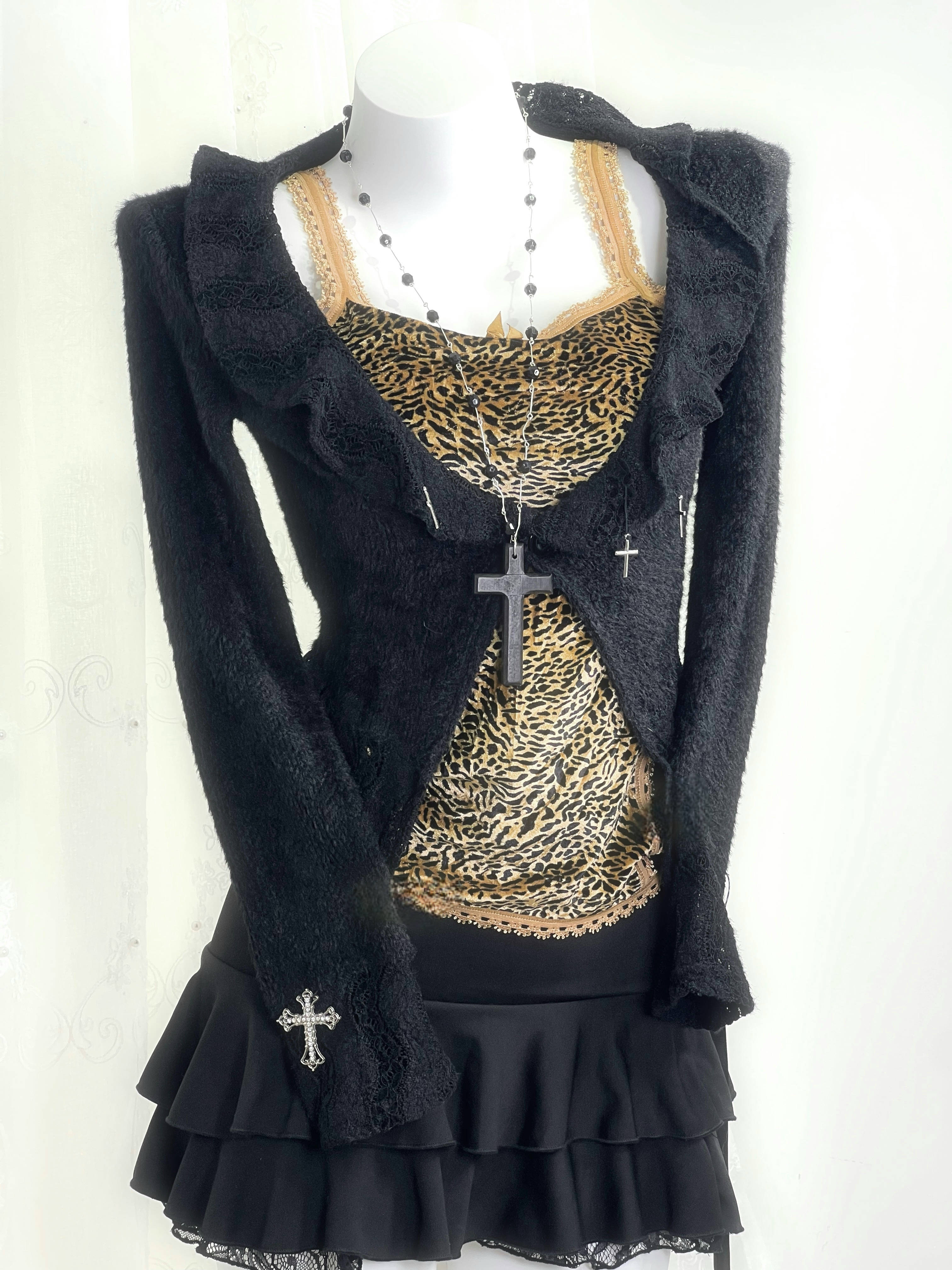 [MARD103] Leopard Gyaru Glam Set