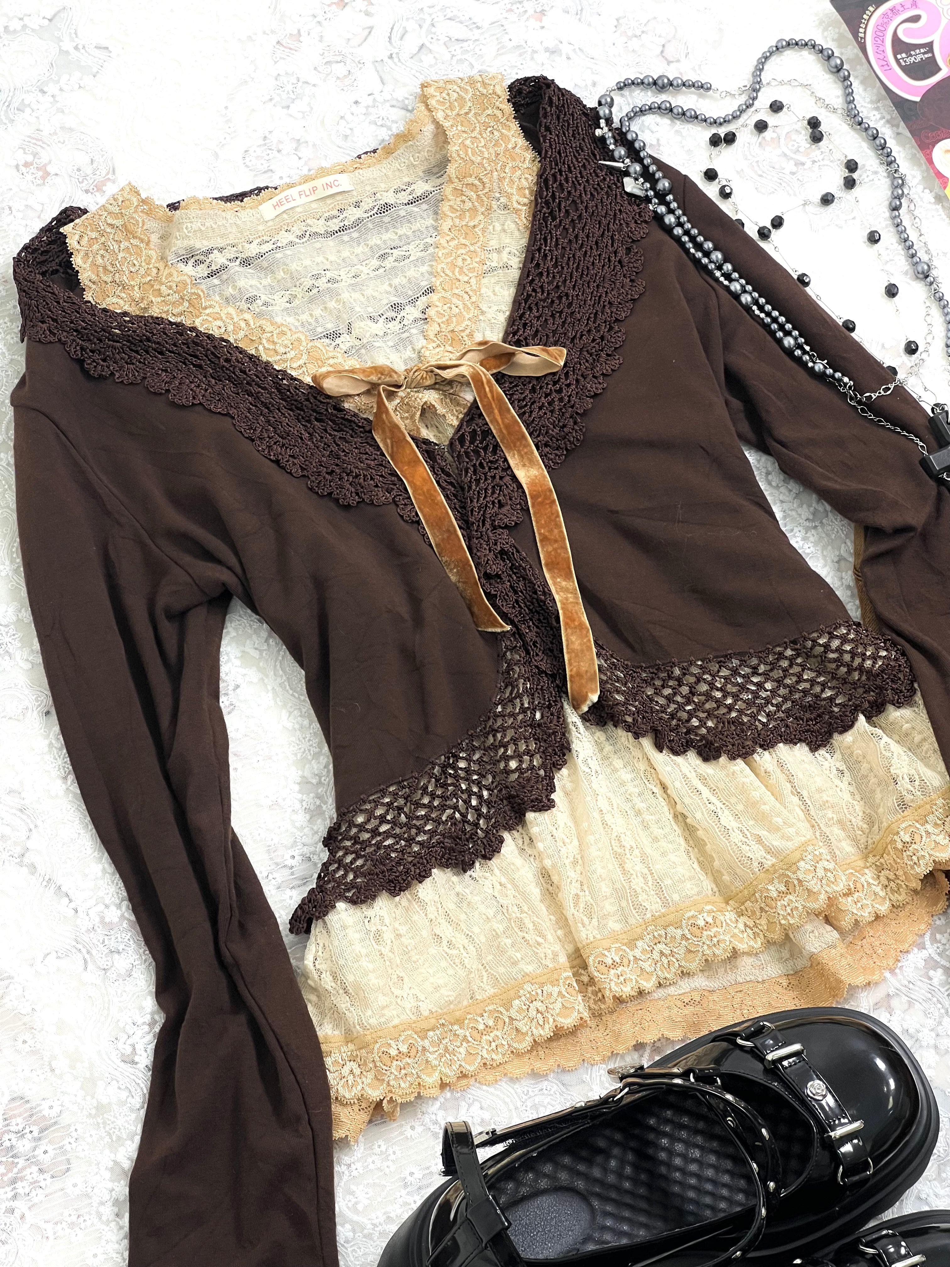 [06D110S] Antique Caramel Kissed Set