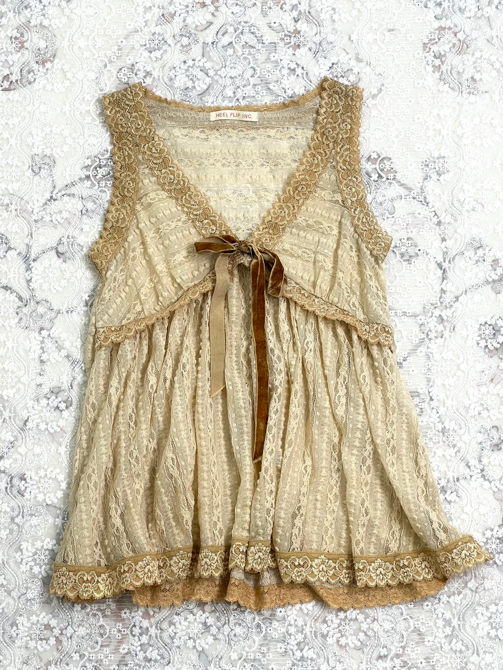 [06D110S] Antique Caramel Kissed Set