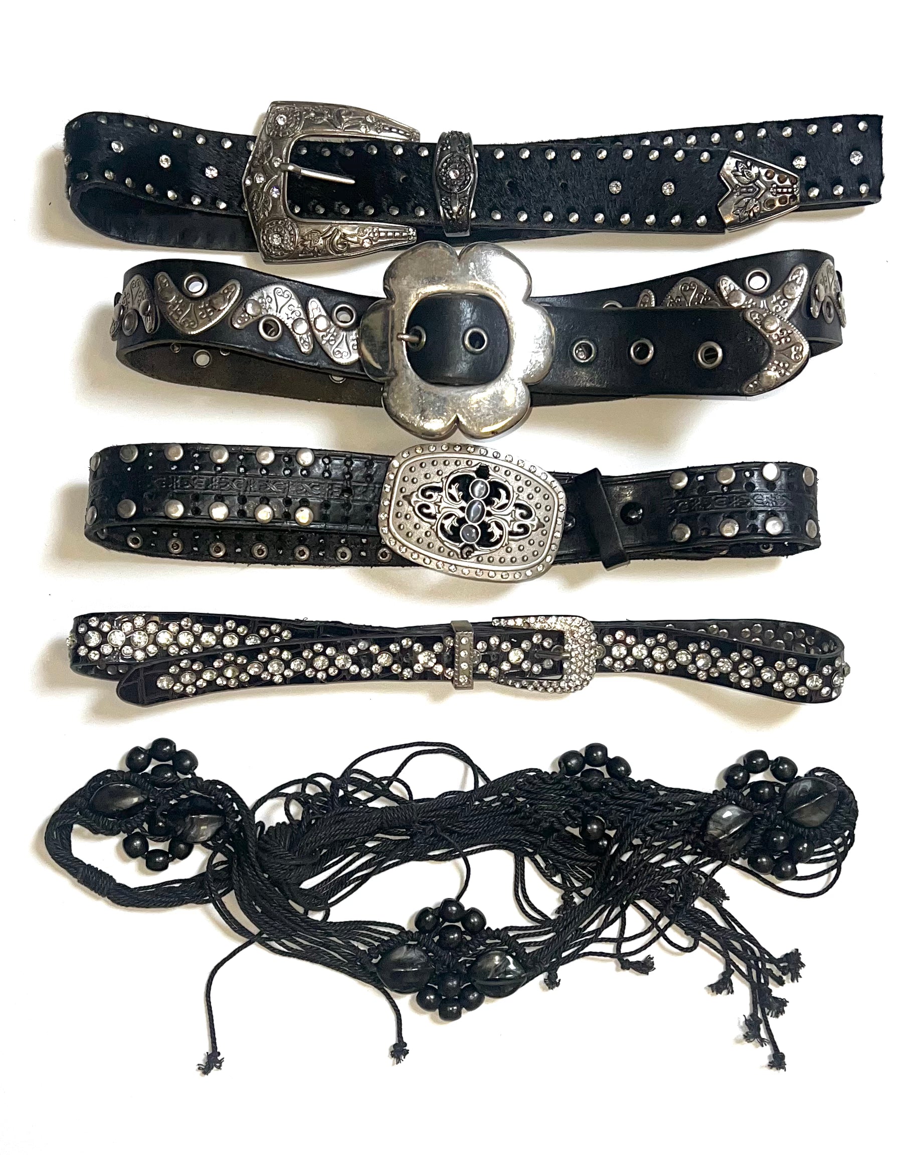 Belt Archive Vol. I ✦ Black & Silver